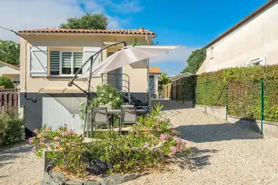 Image de Maison de vacances 'Saint Georges De Didonne' avec terrasse privée et Wi-Fi