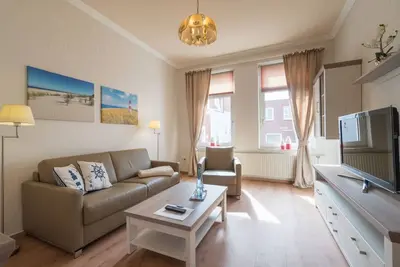 Image de Suite-Confort-Salle de bain privée-Vue sur la cour-Apartment Austernfischer