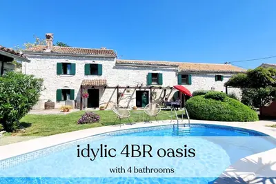 Image de Istrian countryside retreat - 4 Br, 4 bathrooms