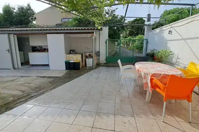 Image de Appartement d'une chambre avec la terrasse et la vue sur le mer Premantura, Medulin (A-24363-a)