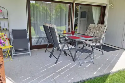 Image de Appartement \"Höri\" avec terrasse privée, jardin partagé et Wi-Fi