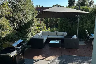 Image de Maison de vacances 'Geräumiges Haus Mit Garten' avec terrasse privée, jardin privé et Wi-Fi