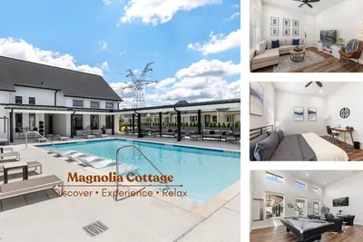 Image de Modern Magnolia Cottage | Pool & Gym Access