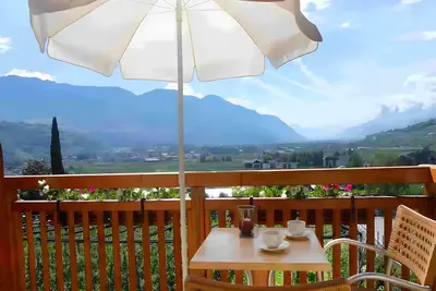 Image de Appartement 'Mohnblume' avec vue sur les montagnes, Wi-Fi et climatisation