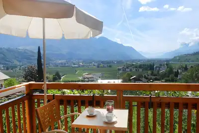 Image de Appartement 'Löwenzahn' avec vue sur les montagnes, Wi-Fi et climatisation