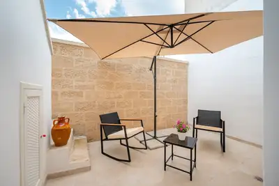 Image de Maison de vacances 'Il Rifugio Sotto La Volta' avec terrasse privée, Wi-Fi et climatisation