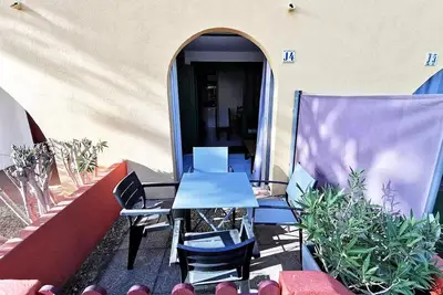 Image de Studio pour 4 personnes avec loggia, Le Barcarès. Réf: 8PC_J4