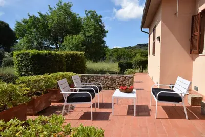 Villa with large garden