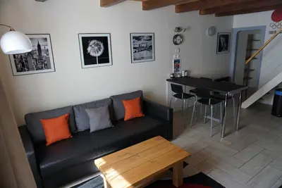 Image de Charmant duplex moderne avec parking, cuisine équipée à 30 min de Nancy