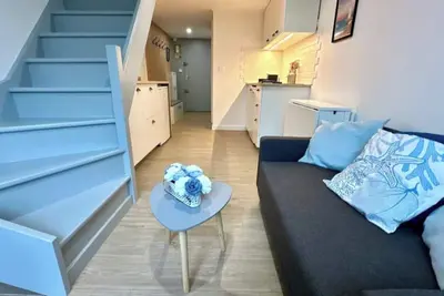 Image de Studio cocooning neuf/Plage, parking privé + Wi-Fi
