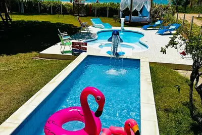 Image de Wonderful Beachfront House 2 - Next to the Natural Pools, Brazilian Caribbean.