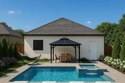 Image de Resort Style 5 Bedroom/3 Bath Home with Pool & Jacuzzi [Jacuzzi open all year]