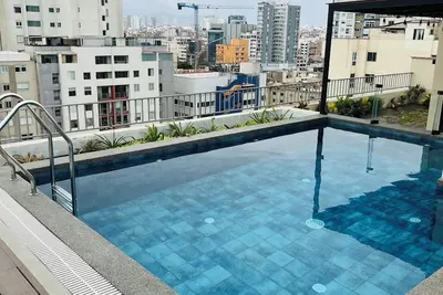Nephi’s Villas Modern 2 Bedroom Apartment with Pool, Gym. Miraflores Location