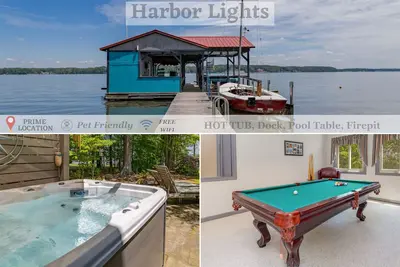 Image de Lakefront, Hot Tub, Dock, Pool Table, Pet Friendly
