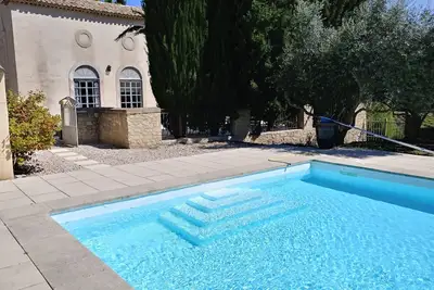 Image de Maison dans le parc du Luberon, cadre exceptionnel avec piscine 16m Calme absolu