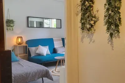 Image de Appartement Juan Les Pins à 1 min de la plage - Proche de Cannes