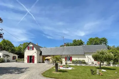 Image de Maison de campagne calme avec jardin et animaux acceptés
