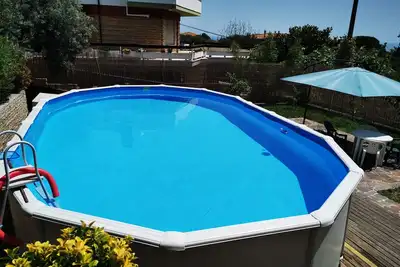 Image de Vacation home Cavallaro, 5 guests Swimming pool, garden with car/motorbike/bike space