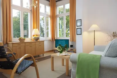 Image de Villa Bismarckshöhe FeWo Gertrud in the Baltic seaside resort of Ahlbeck on Usedom
