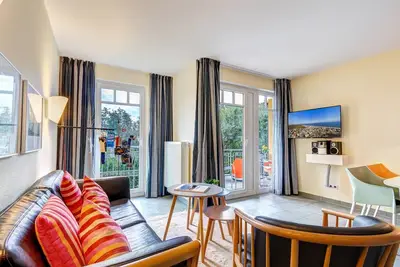 Image de Welcome to the Schloonseevillen Sv25 apartment in the Baltic seaside resort of Bansin.