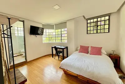 Image de Charming 2-Br Loft + Balcony, WiFi & Tv in Condesa, Mx City