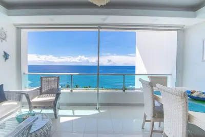 Luxury beach front 11 floor+2b+WiFi+check in 24hrs