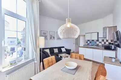 Image de This beautiful vacation apartment is located at the new lighthouse and is close to the beach.