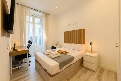 Image de Los Ángeles : chambre avec confort et espaces communs Gran Vía-Madrid