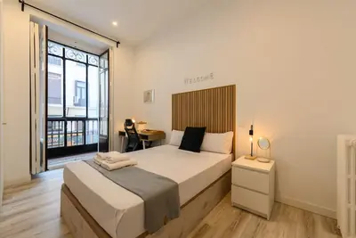 Image de Zurich : chambre avec confort et espaces communs Gran Vía-Madrid