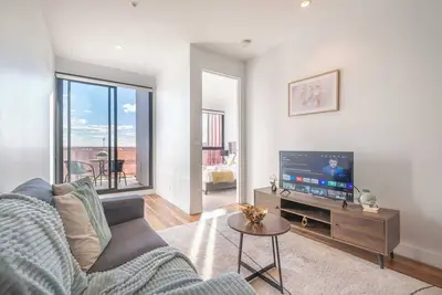 Image de Modern Footscray apartment 2br2ba Wifi parking