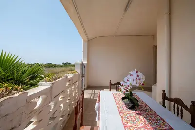 Image de Maison de vacances 'Villa Respiro Azzurro' avec jardin privé et climatisation