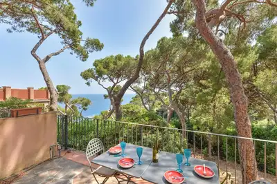 Image de Appartement 'Margherita' avec vue sur la mer, terrasse privée et balcon