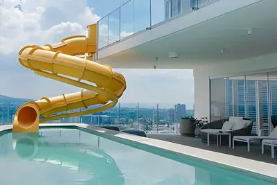 Image de Bright 2br stay w/ shared pool & gym