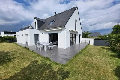 Image de Morbihan:Votre maison design à 5 min des plages de Plouharnel. Confort et style!