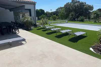 Image de Villa 6 Pers Piscine Salle De Sport Au Pied Du Pic St Loup. Montpellier A 20 mn