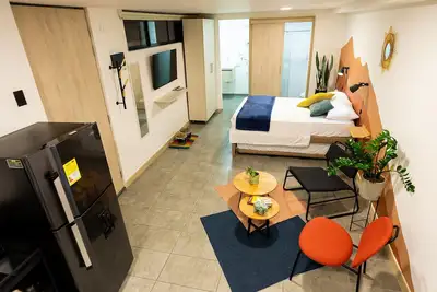 Image de Loft with 2 beds and garden view