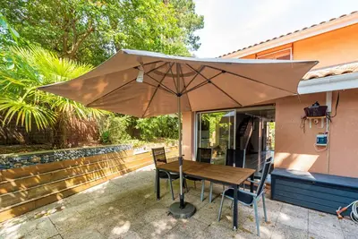 Image de Escapade idéale à Capbreton : maison cosy avec jardin et barbecue