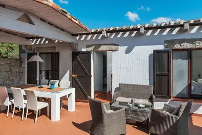 Villa 'Casa 14' avec vue sur mer, terrasse privée et climatisation