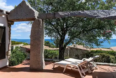 Villa 'Casa 13' avec vue sur la mer, terrasse privée et climatisation