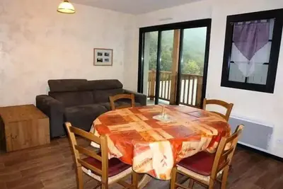 Appartement spacieux de 6 couchages avec garage, proche du centre Barèges
