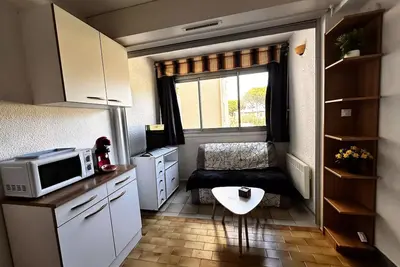 Image de Ferienwohnung 2 Zimmer, 4 Betten, Narbonne Beach