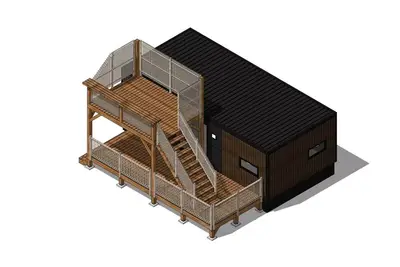 Image de Mobile home Hirondelle toit terrasse 4 personnes