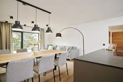 Image de Appartement au bord des pistes de ski avec sauna