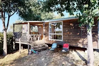 Image de Mobil Home Azur 5 - 26m² - 2 chambres (1lit - 12 ans) 4 à 5 personnes - 4 pers. inclus dans le tarif