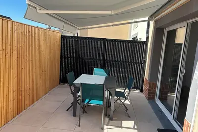 Maison neuve avec grande terrasse à Stella-Plage