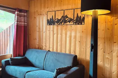 Image de Superbe studio Morillon Village / proche Samoëns