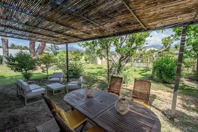 Image de Elda : appart rez de jardin et piscine  chauffée à 7 min de Calvi et plages