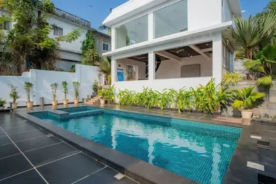 Image de Lavender Stays 4bhk Apartment with Private Pool