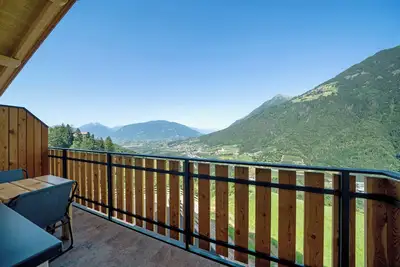 Image de Ferme 'Sattelspitz' avec vue sur les montagnes, jardin partagé et Wi-Fi