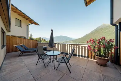 Image de Ferme 'Hochwart' avec vue sur les montagnes, terrasse privée et Wi-Fi